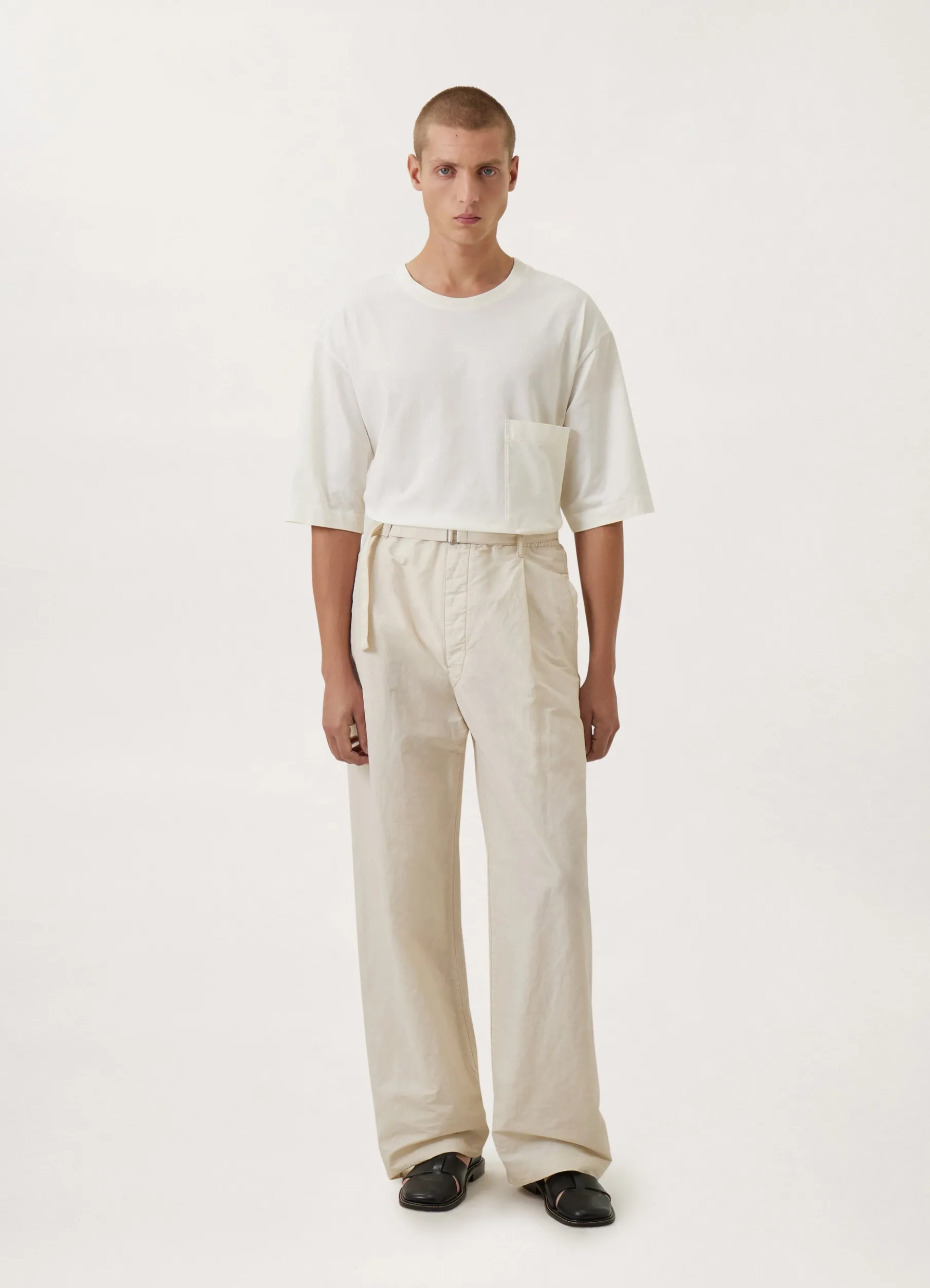 Belted Easy Pants