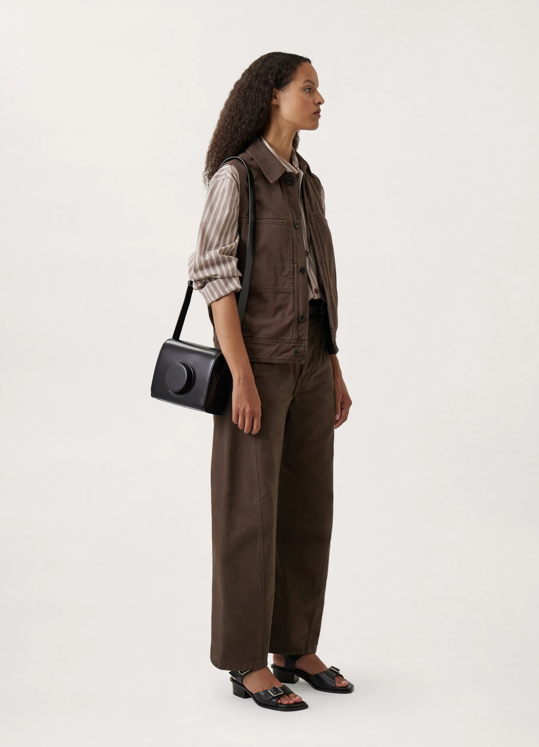 Denim Sleeveless Jacket