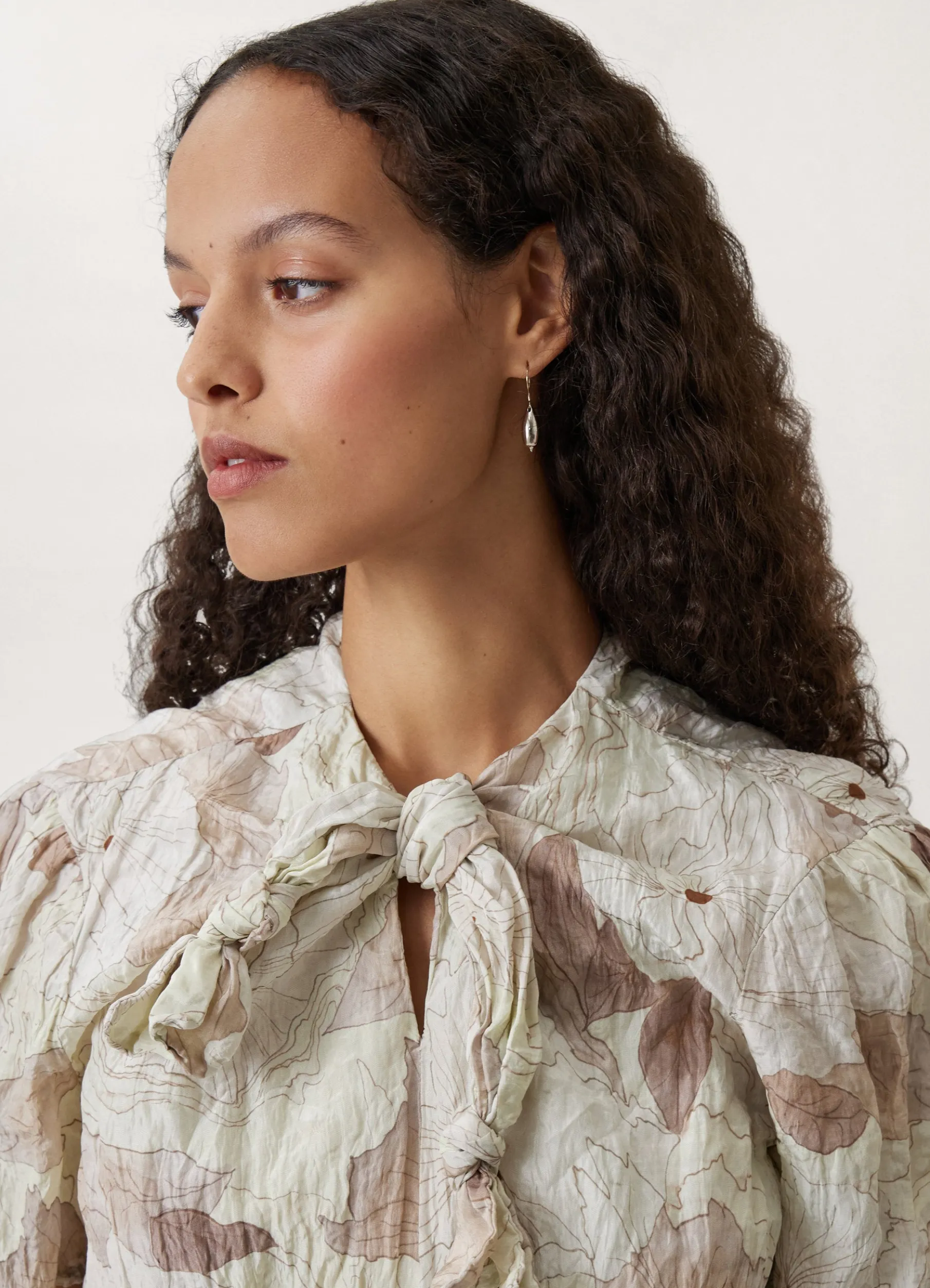 Crinkled Loose Dress