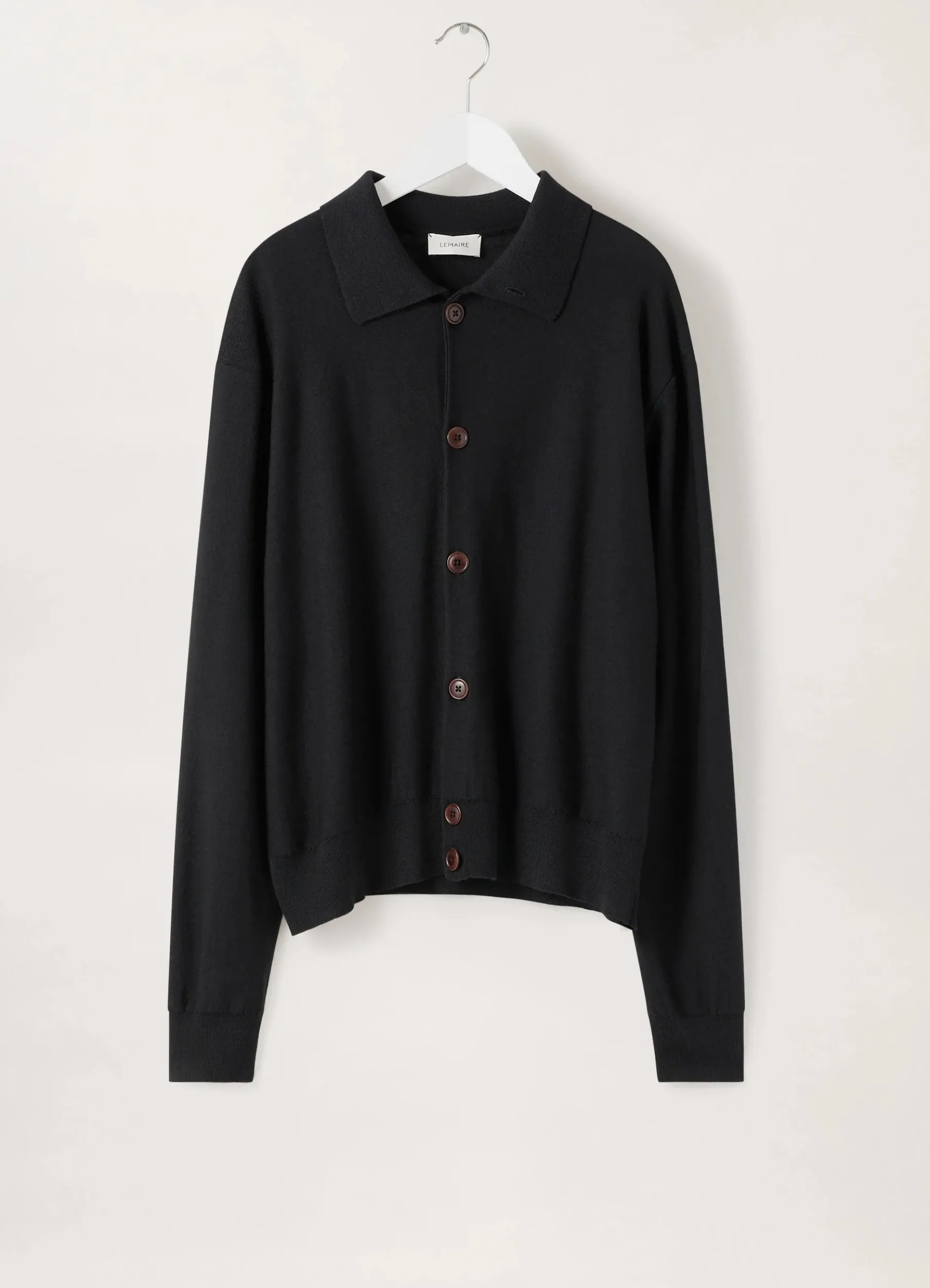 Convertible Collar Knit Shirt