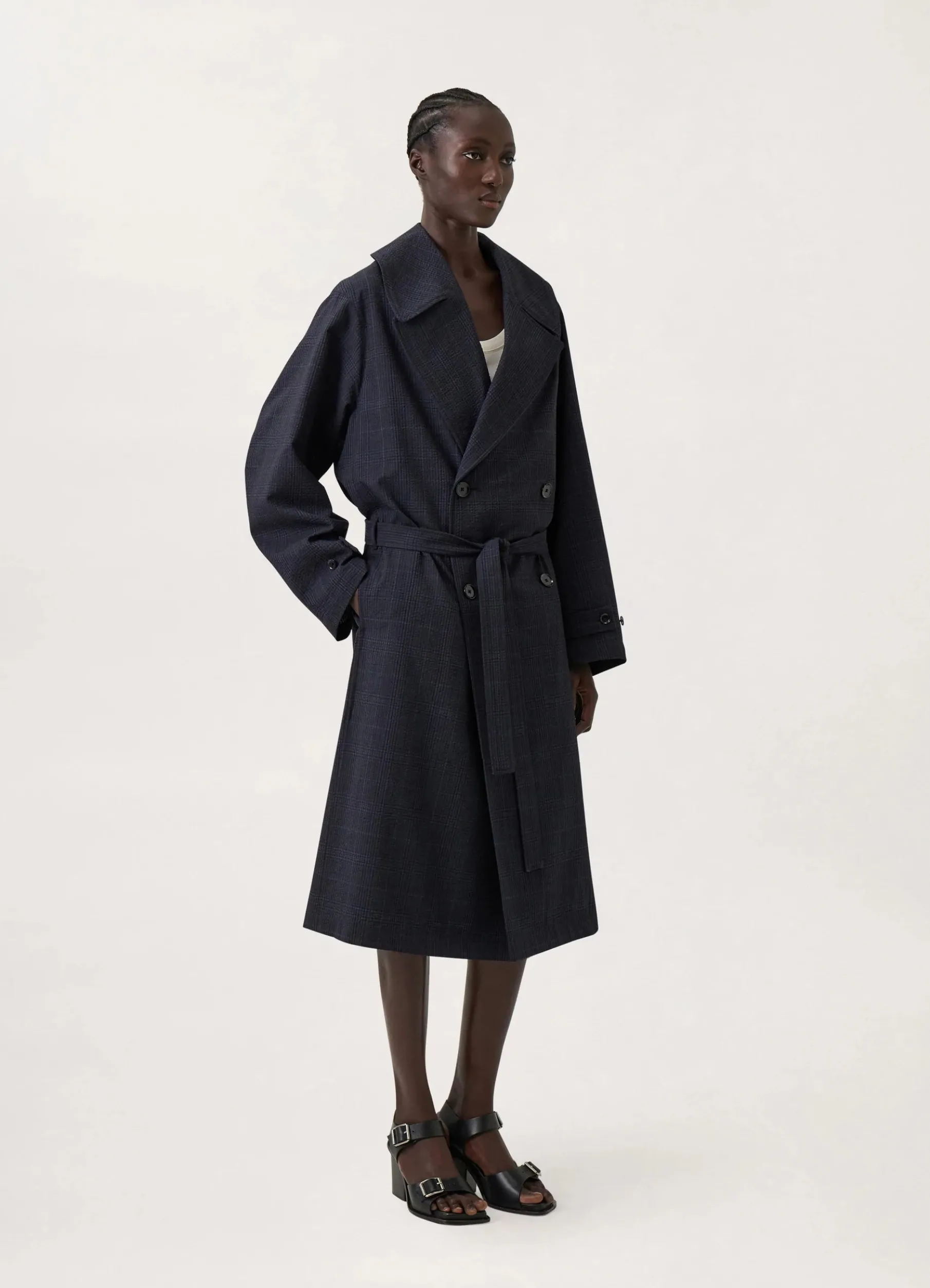 Double Breasted Overcoat