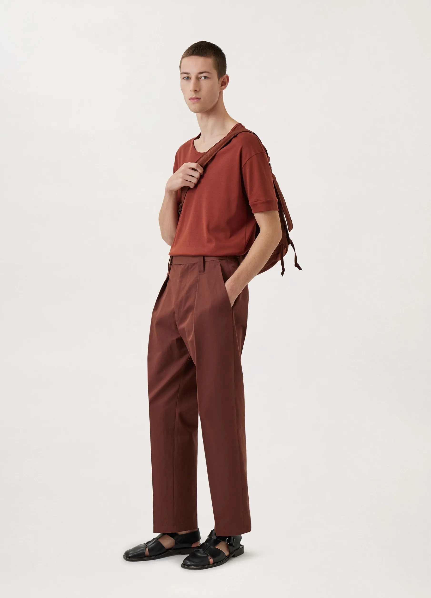 One Pleat Pants