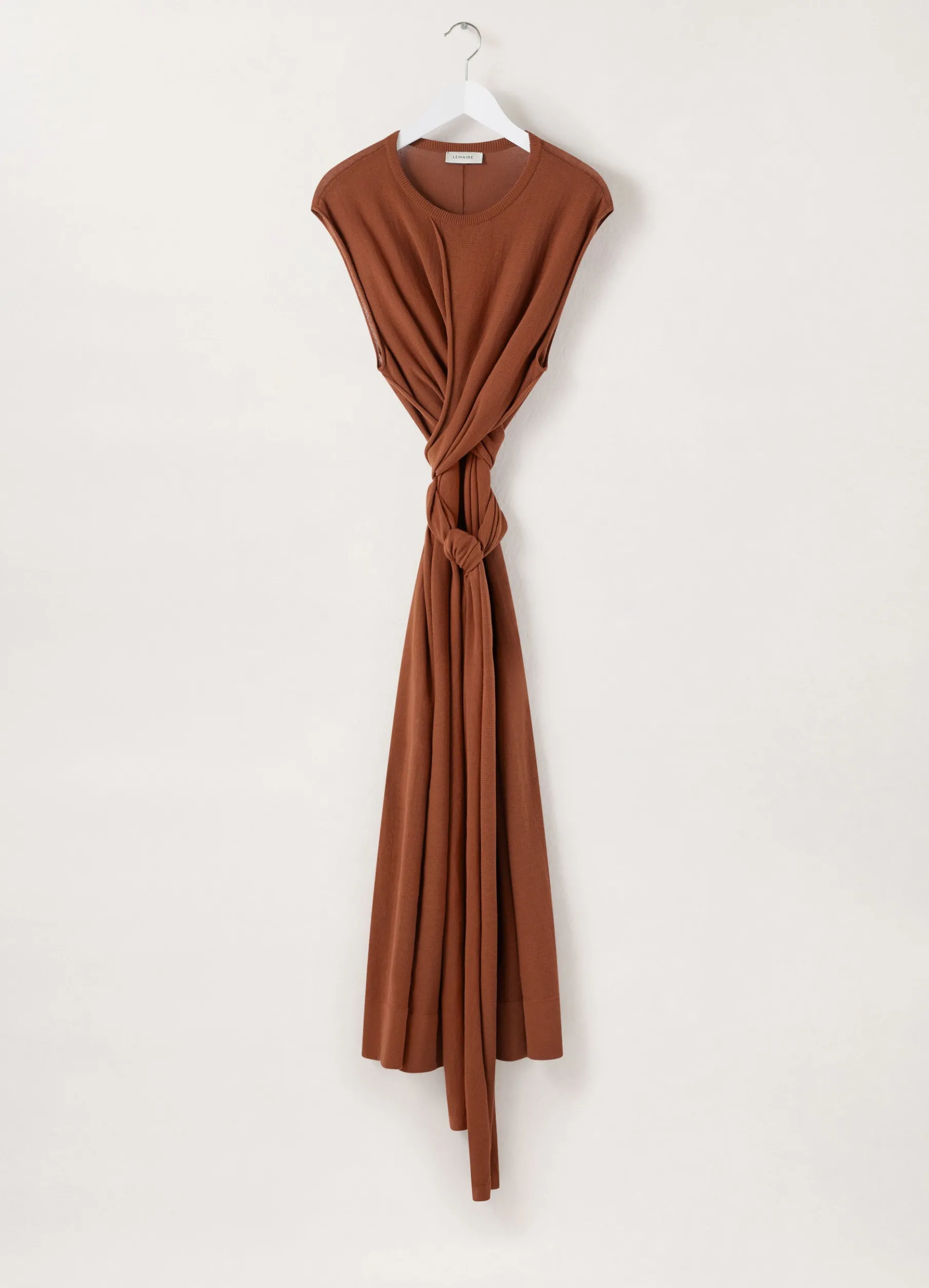 Knotted Sleeveless Dress