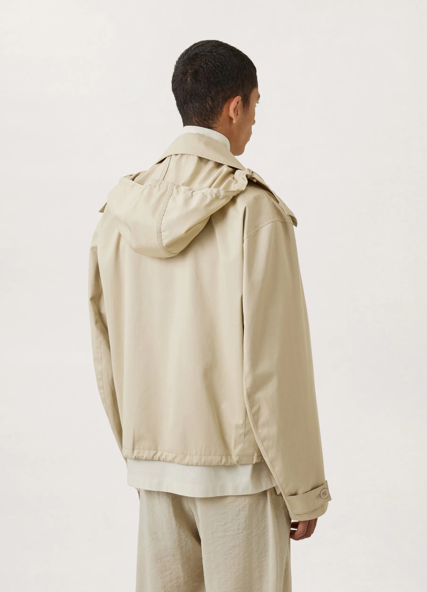 Boxy Military Blouson