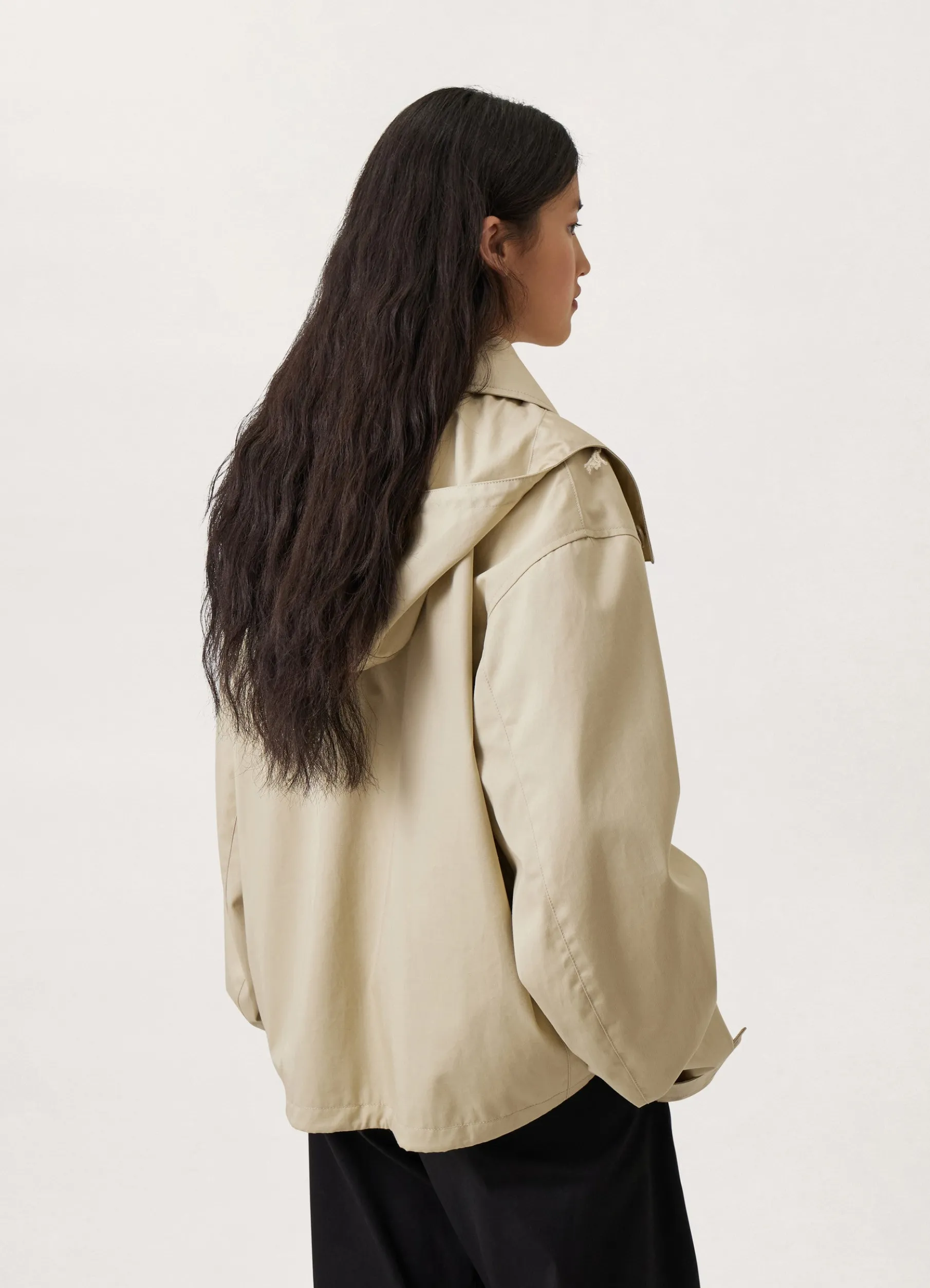 Boxy Military Blouson