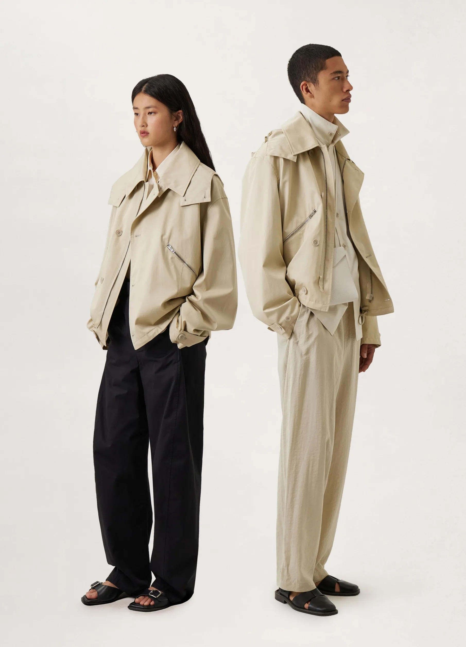 Boxy Military Blouson