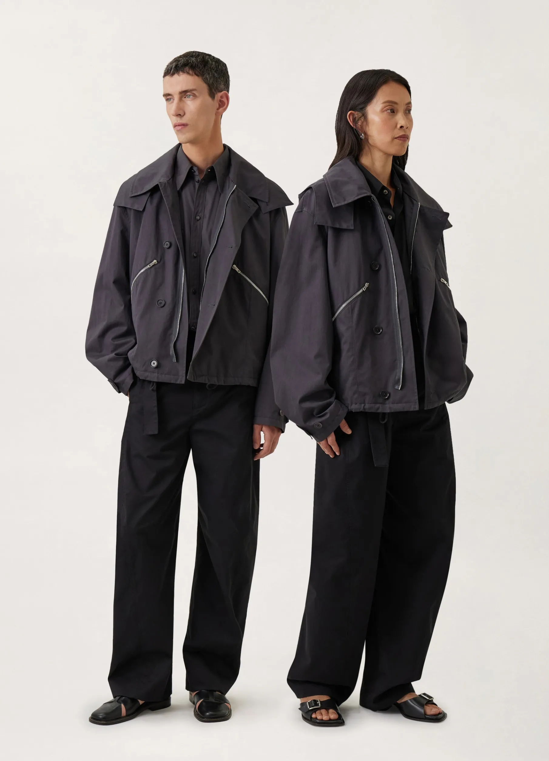 Boxy Military Blouson