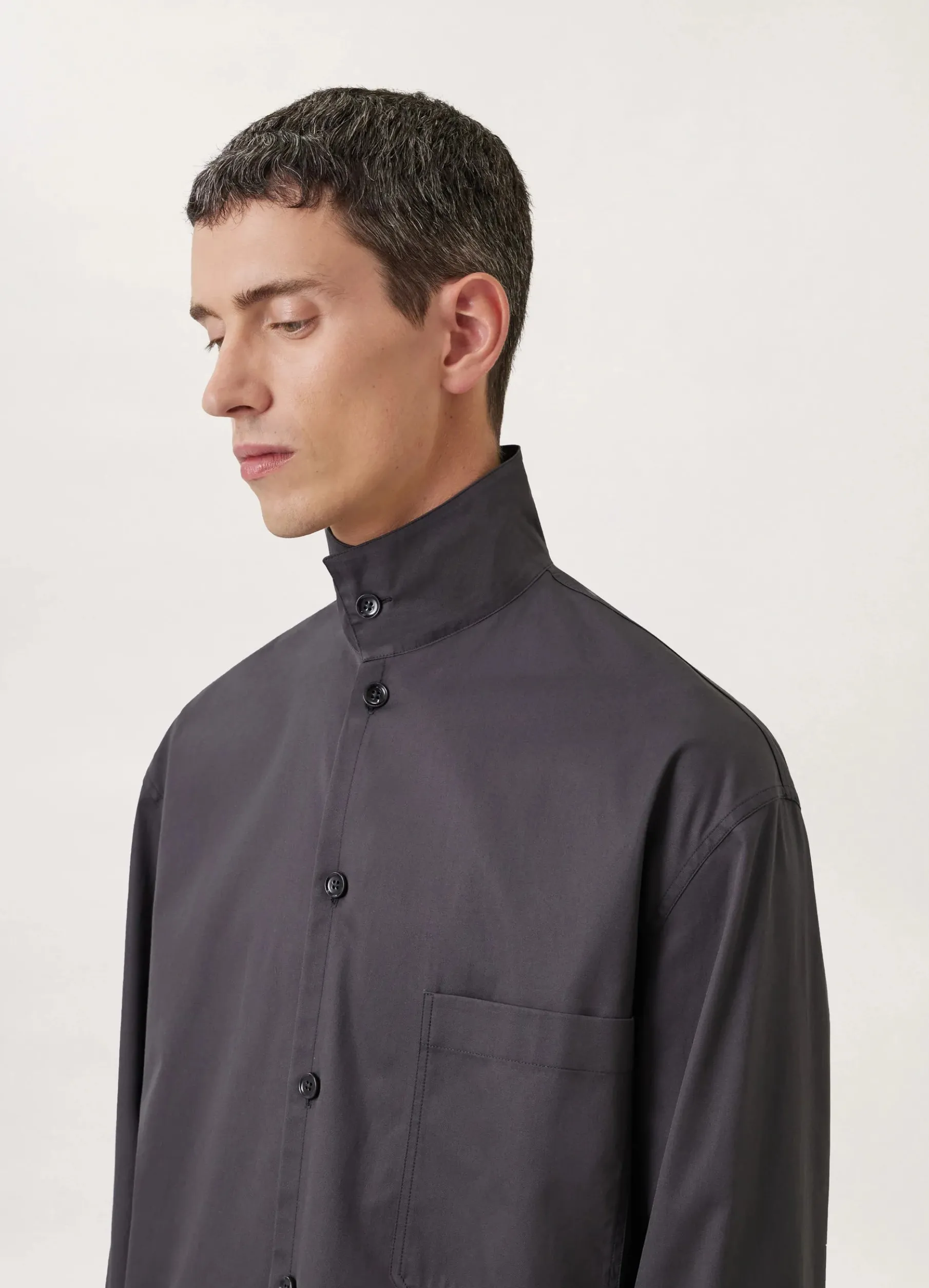 Stand Collar Shirt