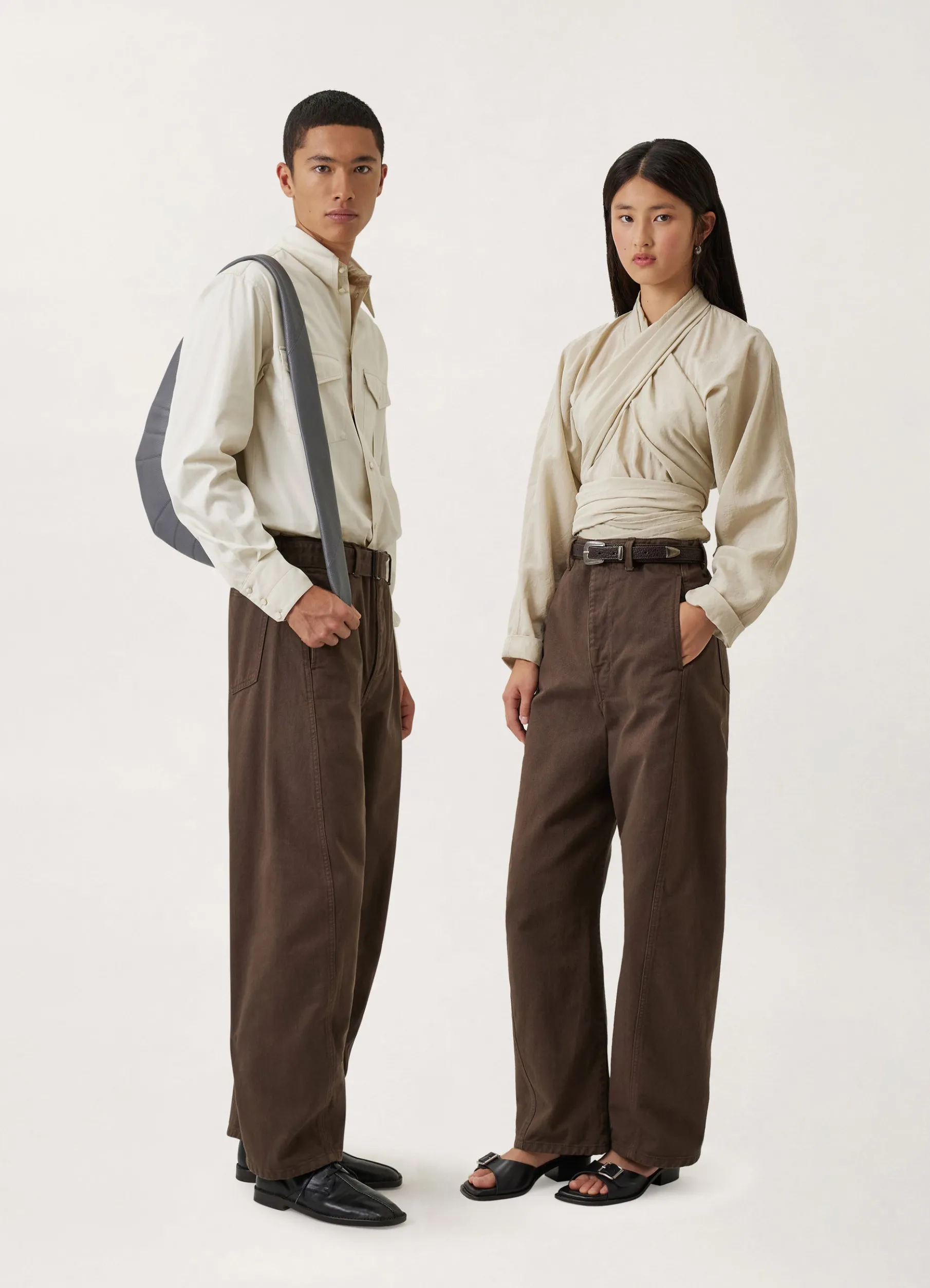 Twisted Belted Pants