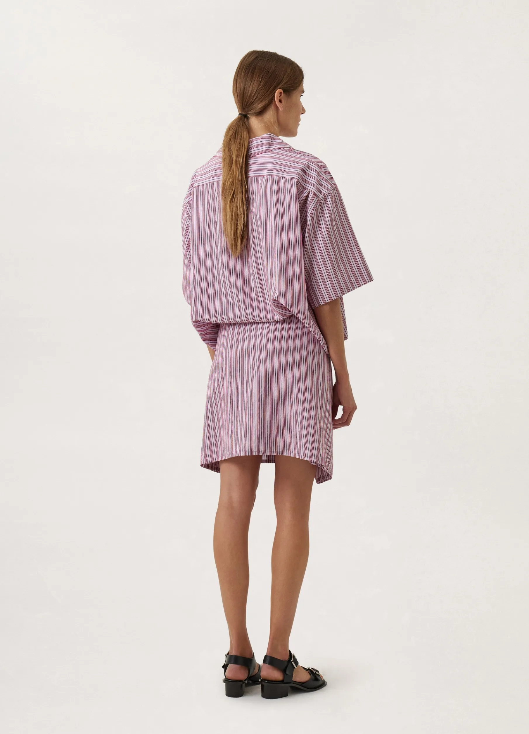 Apron Shirt Dress