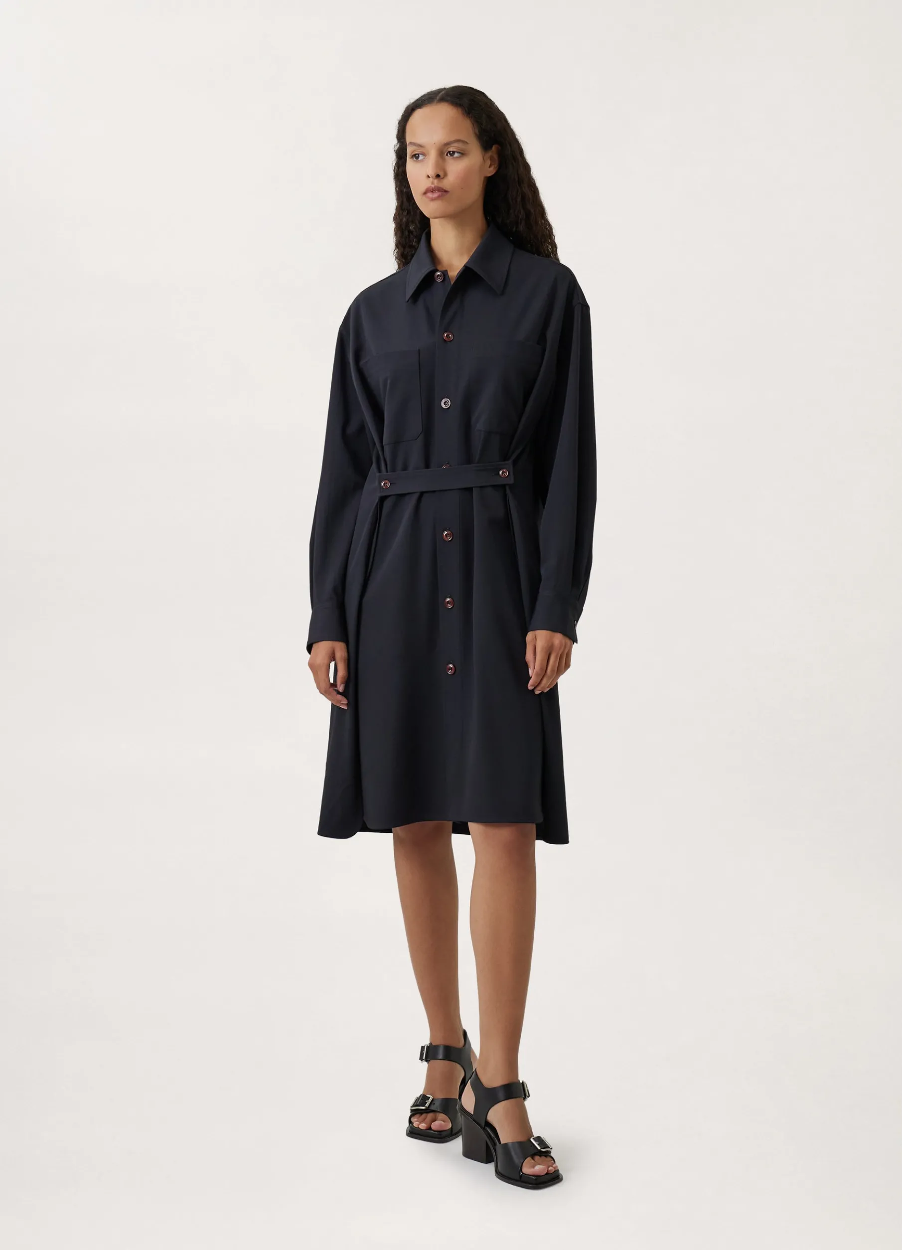 Two Pocket Shirt Dress