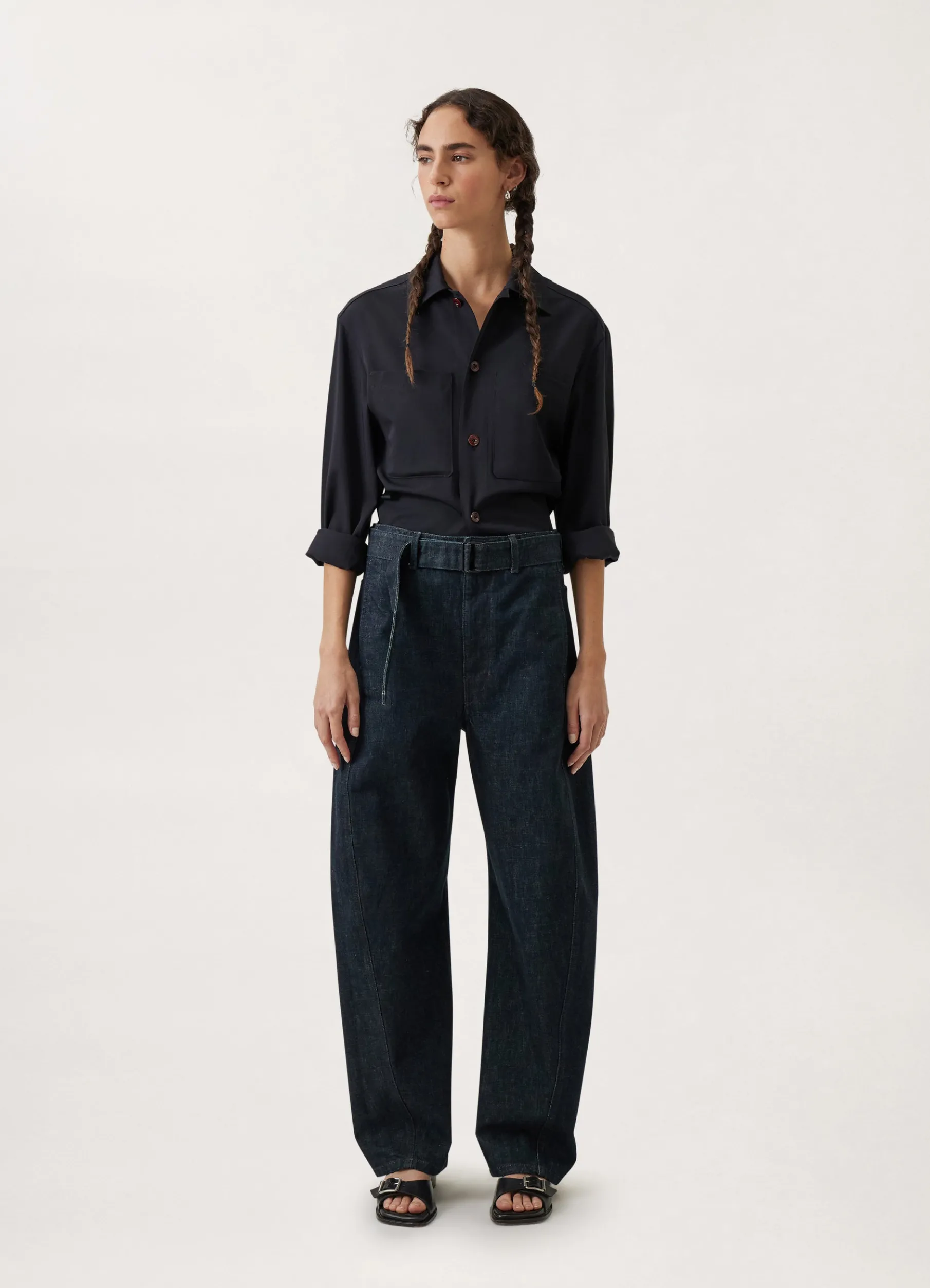 Fitted Two Pocket Shirt