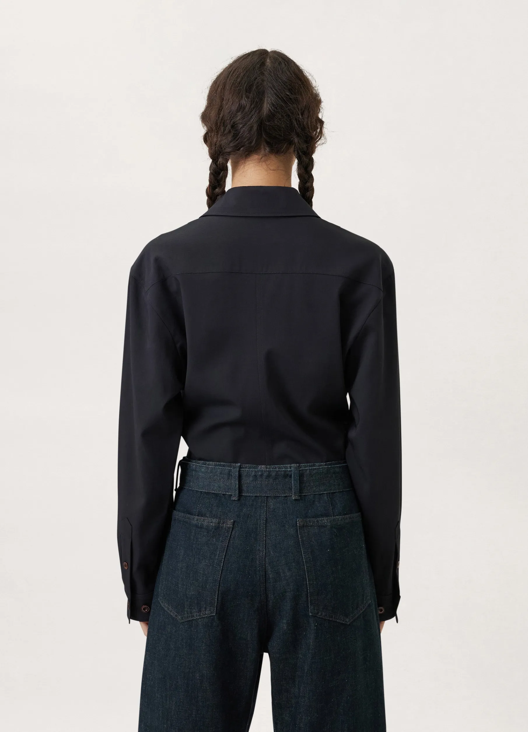 Fitted Two Pocket Shirt